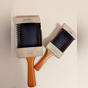 AVEDA Wooden Paddle Brush Duo Large with Mini